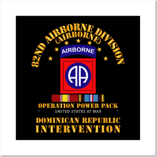 Power Pack - 82nd Airborne Division w Svc Ribbons Posters and Art